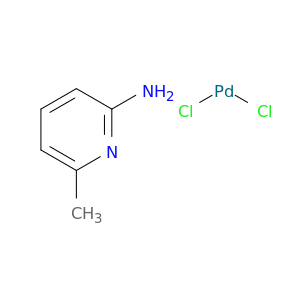 Palladium,dichlorobis(6-methyl-2-pyridinamine-N1)-, (SP-4-2)- (9CI)