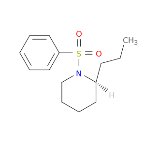 Piperidine, 1-(phenylsulfonyl)-2-propyl-, (S)-