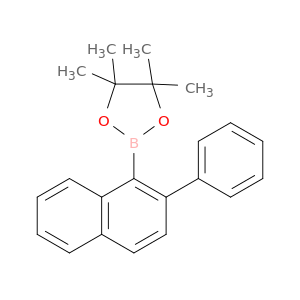 1,3,2-Dioxaborolane, 4,4,5,5-tetramethyl-2-(2-phenyl-1-naphthalenyl)-