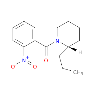 Piperidine, 1-(2-nitrobenzoyl)-2-propyl-, (S)-