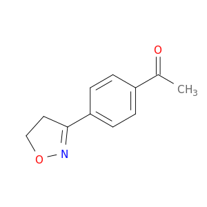 Ethanone, 1-[4-(4,5-dihydro-3-isoxazolyl)phenyl]-