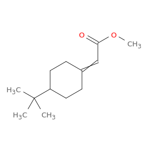 Acetic acid, [4-(1,1-dimethylethyl)cyclohexylidene]-, methyl ester