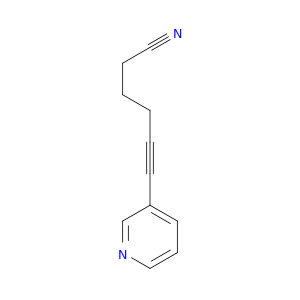 5-Hexynenitrile, 6-(3-pyridinyl)-