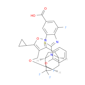 2-[(3-endo)-3-[[5-环丙基-3-[2-(三氟甲氧基)苯基]-4-异恶唑基]甲氧基]-8-氮杂环[3.2.1]OCT-8-YL]-4-氟-6-苯并噻唑羧酸