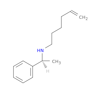 N-[(1S)-1-phenylethyl]hex-5-en-1-amine