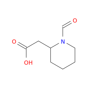 2-Piperidineacetic acid, 1-formyl-