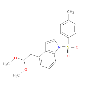 1H-Indole, 4-(2,2-dimethoxyethyl)-1-[(4-methylphenyl)sulfonyl]-