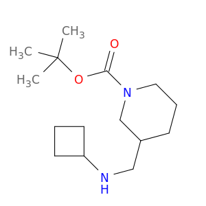 tert-butyl 3-[(cyclobutylamino)methyl]piperidine-1-carboxylate