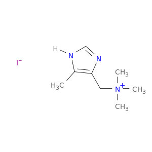 1H-Imidazole-4-methanaminium, N,N,N,5-tetramethyl-, iodide