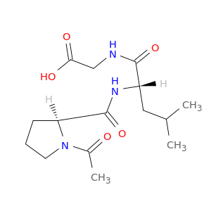 Glycine, N-[N-(1-acetyl-L-prolyl)-L-leucyl]-