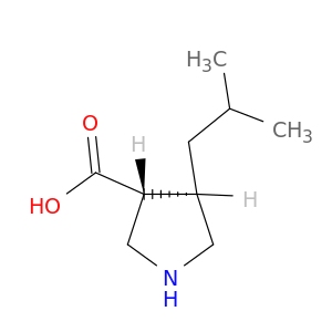 (3R,4R)-4-异丁基吡咯烷-3-羧酸