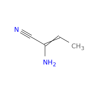 2-Butenenitrile, 2-amino-