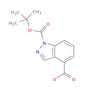 1-(叔丁氧羰基)-1H-吲唑-4-羧酸