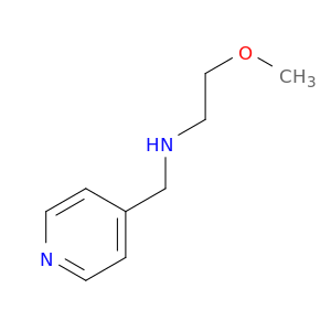 (2-METHOXYETHYL)(4-PYRIDINYLMETHYL)AMINE