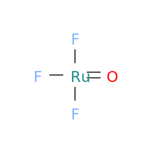 Ruthenium fluoride oxide