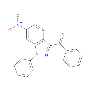 Methanone, (6-nitro-1-phenyl-1H-pyrazolo[4,3-b]pyridin-3-yl)phenyl-