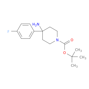 4-氨基-4-(4-氟苯基)哌啶-1-羧酸叔丁酯