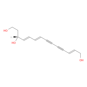 4,6,12-Tetradecatriene-8,10-diyne-1,3,14-triol, (3R,4E,6E,12E)-