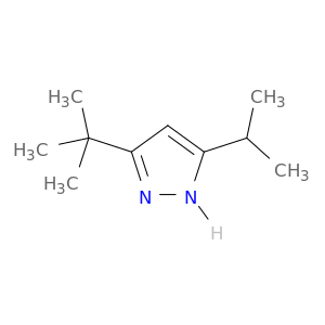 1H-Pyrazole, 3-(1,1-dimethylethyl)-5-(1-methylethyl)-
