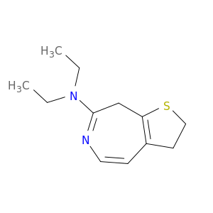 2H-Thieno[2,3-d]azepin-7-amine, N,N-diethyl-3,8-dihydro-