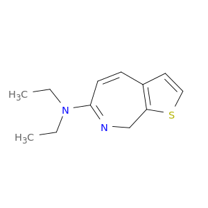 8H-Thieno[2,3-c]azepin-6-amine, N,N-diethyl-