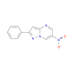 Pyrazolo[1,5-a]pyrimidine, 6-nitro-2-phenyl-