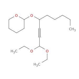 2H-Pyran, 2-[[1-(3,3-diethoxy-1-propynyl)hexyl]oxy]tetrahydro-