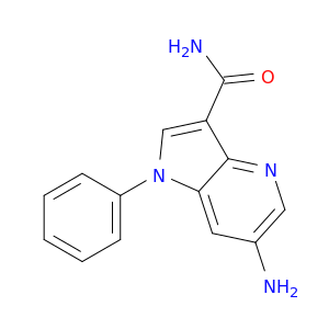 1H-Pyrrolo[3,2-b]pyridine-3-carboxamide, 6-amino-1-phenyl-
