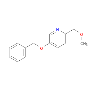 Pyridine, 2-(methoxymethyl)-5-(phenylmethoxy)-