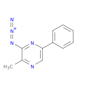 Pyrazine, 3-azido-2-methyl-5-phenyl-