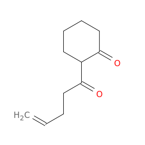 Cyclohexanone, 2-(1-oxo-4-pentenyl)-