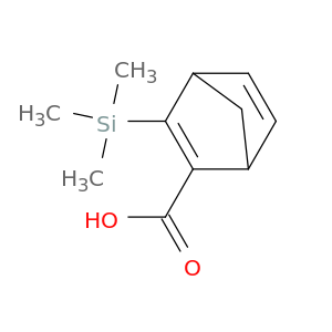 Bicyclo[2.2.1]hepta-2,5-diene-2-carboxylic acid, 3-(trimethylsilyl)-