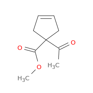 3-Cyclopentene-1-carboxylic acid, 1-acetyl-, methyl ester