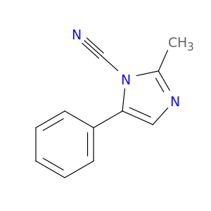 1H-Imidazole-1-carbonitrile, 2-methyl-5-phenyl-