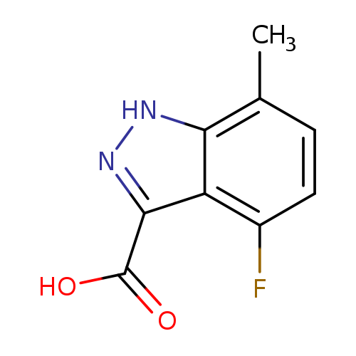 4-氟-7-甲基-1H-吲唑-3-羧酸