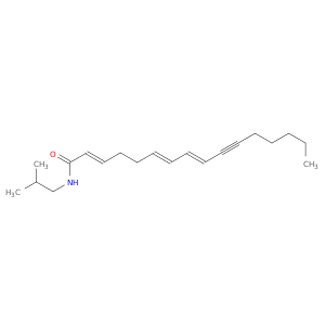 2,6,8-十六烷二盐-10-yamide,N-(2-甲基丙基)-,(E,E,E)-