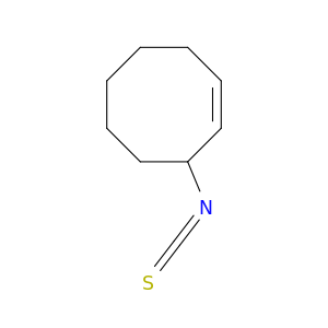 Cyclooctene, 3-isothiocyanato-