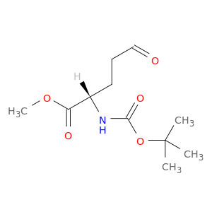 methyl 2-[(2-methylpropan-2-yl)oxycarbonylamino]-5-oxopentanoate
