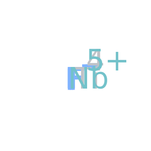 Niobium titanium fluoride