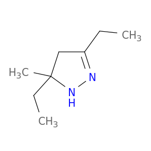 1H-Pyrazole, 3,5-diethyl-4,5-dihydro-5-methyl-