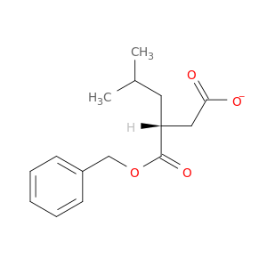 (3R)-5-methyl-3-phenylmethoxycarbonylhexanoic acid