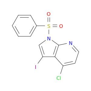 4-氯-2-碘-1-(苯磺酰基)-1H-吡咯并[2,3-B]吡啶