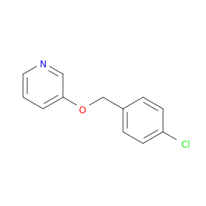 Pyridine, 3-[(4-chlorophenyl)methoxy]-