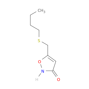 3(2H)-Isoxazolone, 5-[(butylthio)methyl]-