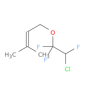 2-Butene, 1-(2-chloro-1,1,2-trifluoroethoxy)-3-methyl-
