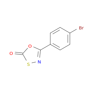 1,3,4-Oxathiazol-2-one, 5-(4-bromophenyl)-