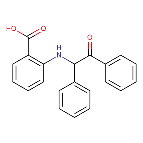 Benzoic acid, 2-[(2-oxo-1,2-diphenylethyl)amino]-
