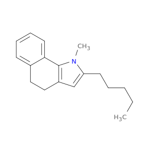 1H-Benz[g]indole, 4,5-dihydro-1-methyl-2-pentyl-