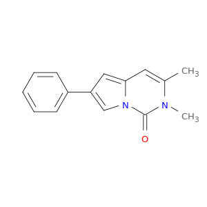 Pyrrolo[1,2-c]pyrimidin-1(2H)-one, 2,3-dimethyl-6-phenyl-