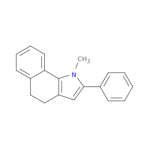 1H-Benz[g]indole, 4,5-dihydro-1-methyl-2-phenyl-